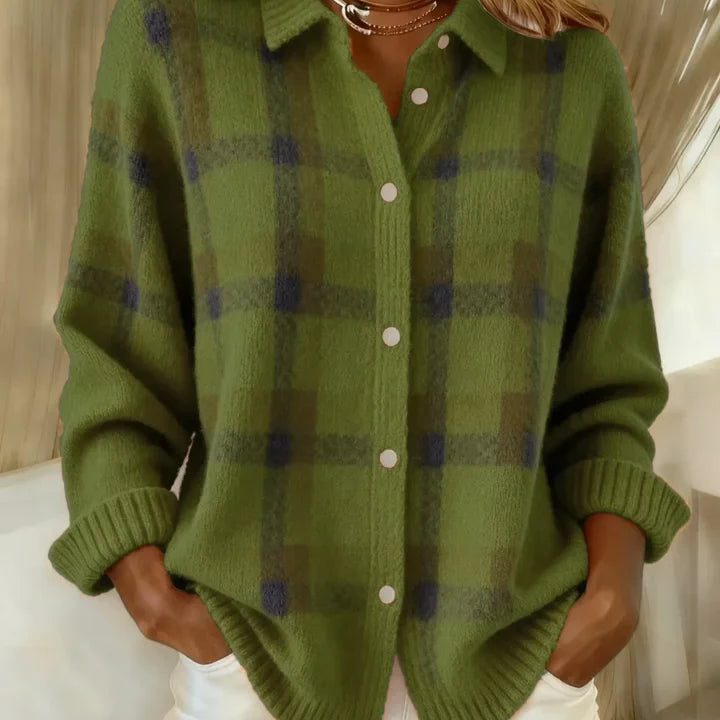 Felicia™ | Rento Karirani Džemper