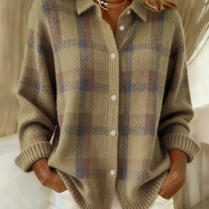 Felicia™ | Rento Karirani Džemper