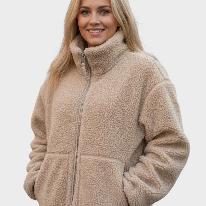 Kaja™ | Elegantna teddy plašt