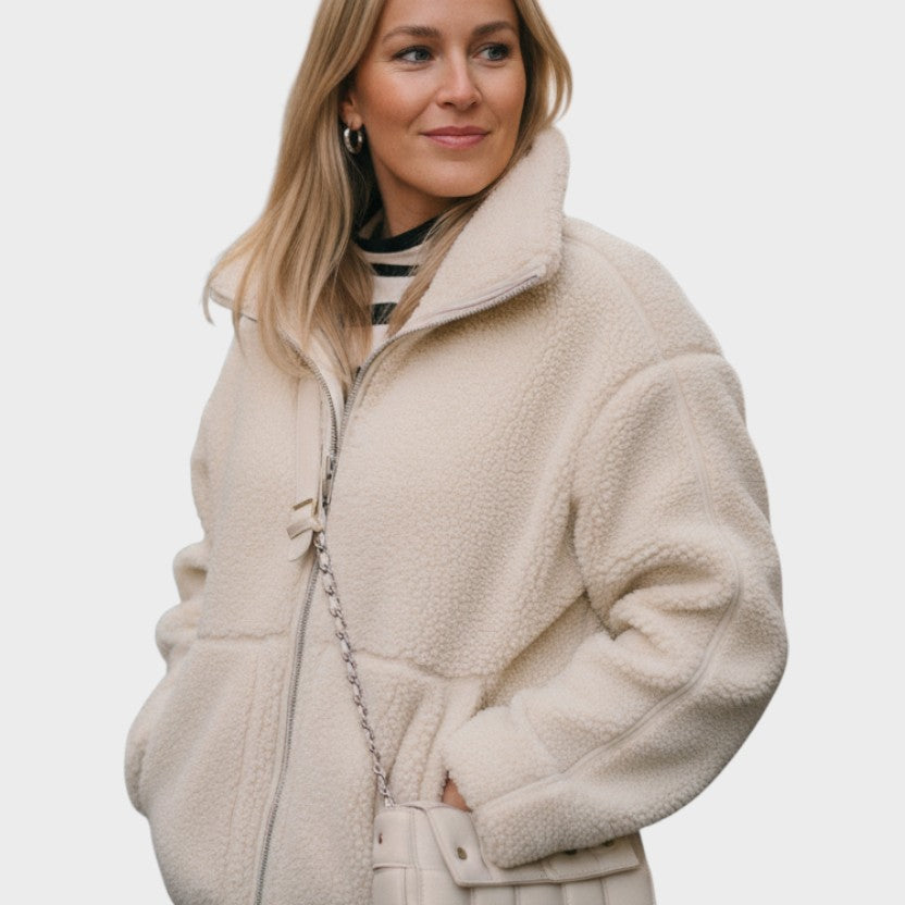 Kaja™ | Elegantna teddy plašt