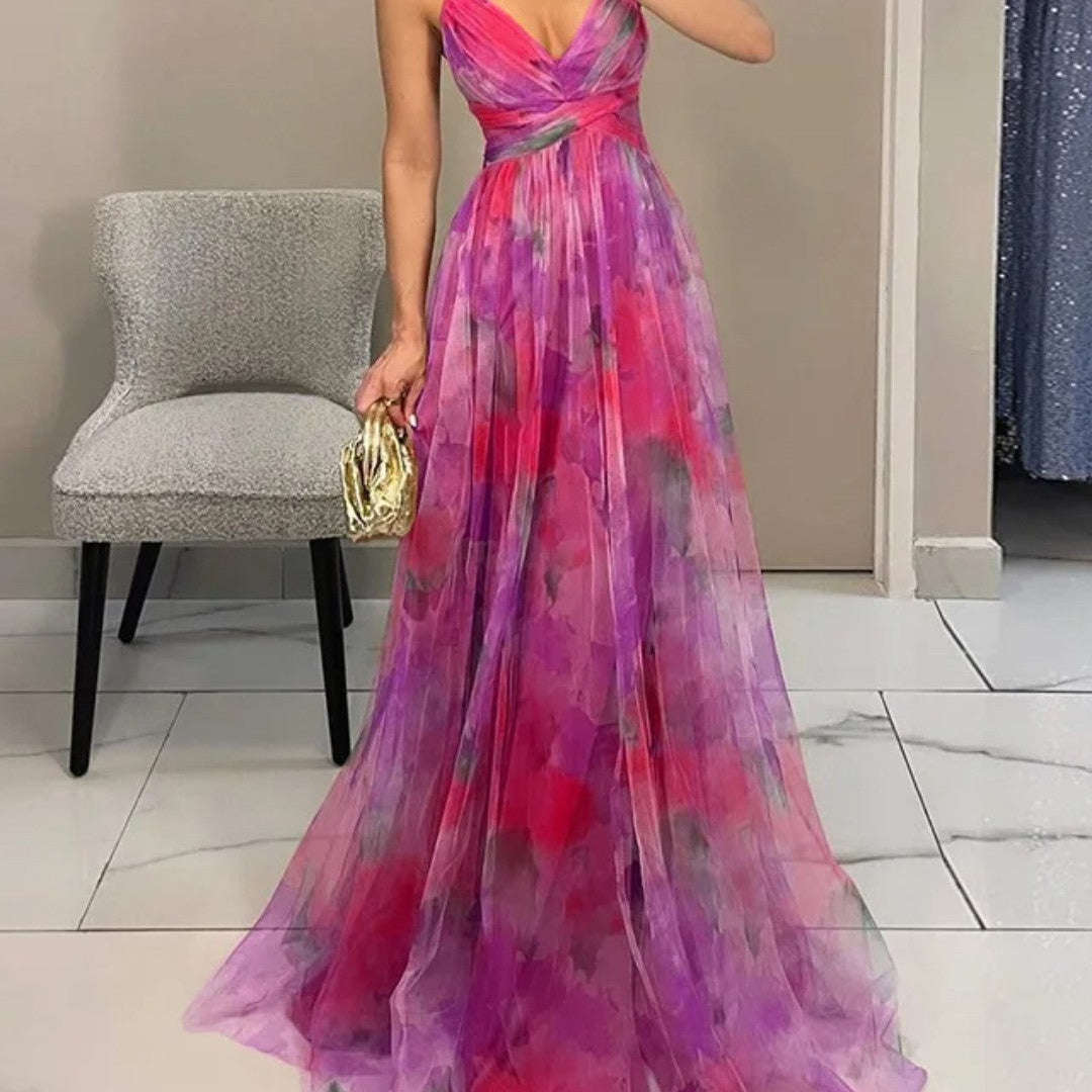 Giselle | Čarobna maksi haljina sa cvetnim printom