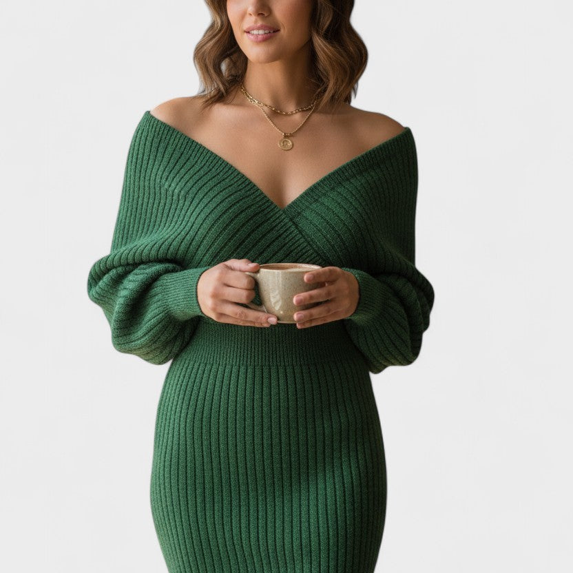 Klara™ | Elegantne haljine sa V-izrezom